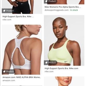 nike alpha bra amazon